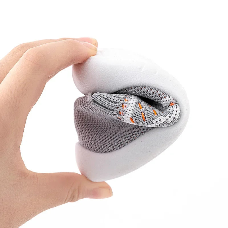 Baby Anti-Slip Breathable Crib Shoes with Rubber Sole