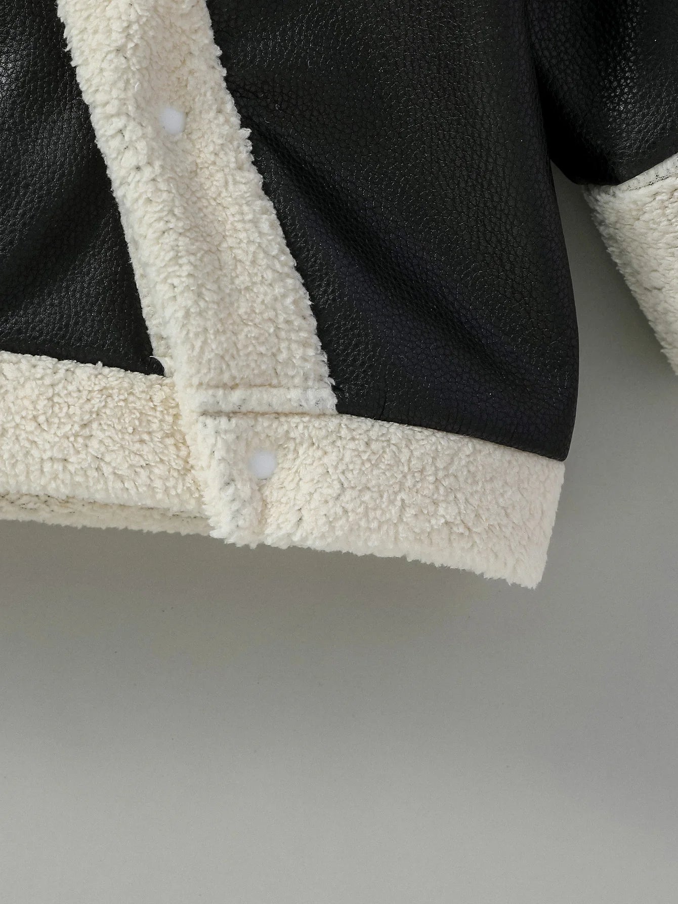 Black Leather Coat (1-3 years)