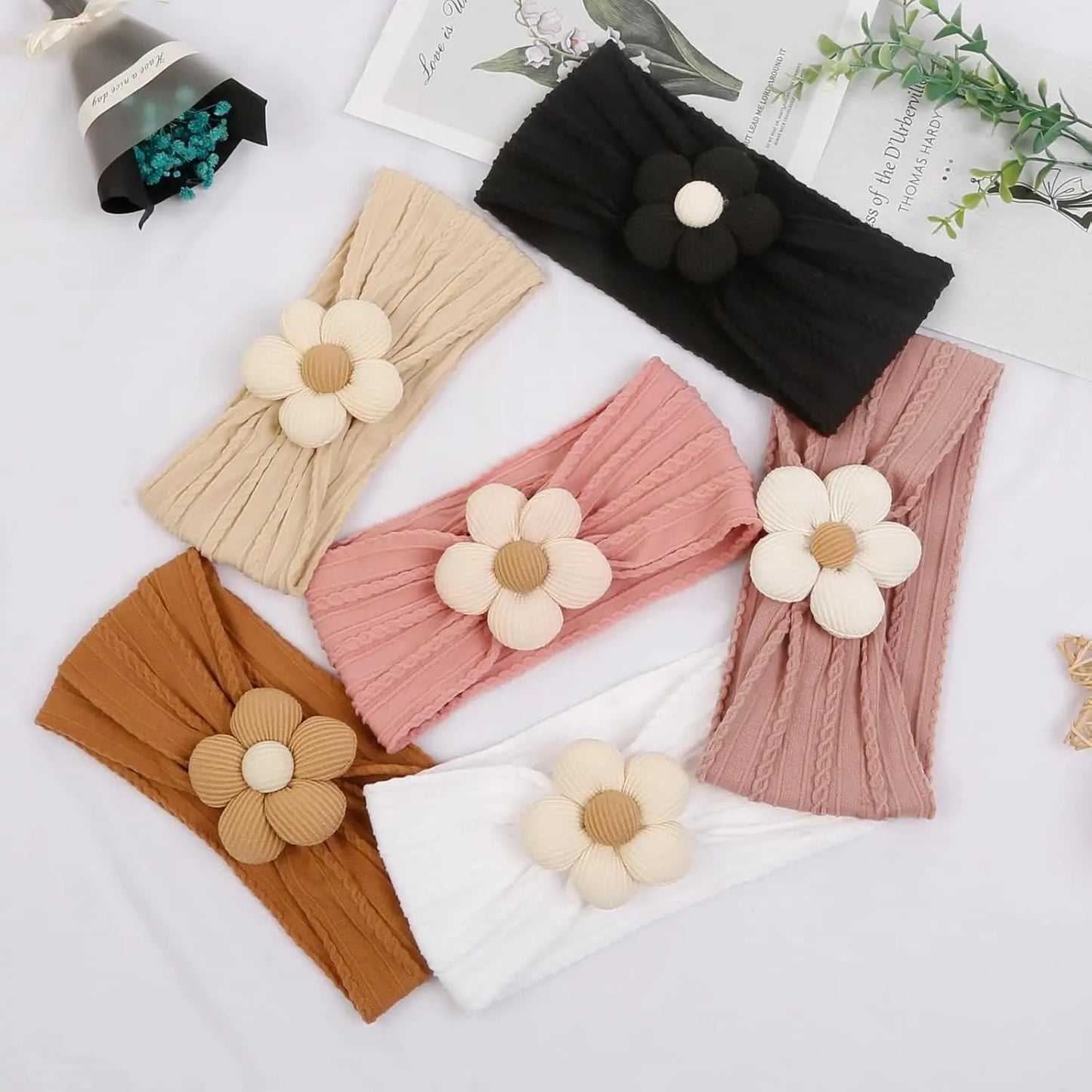 Blossom band - soft baby headband