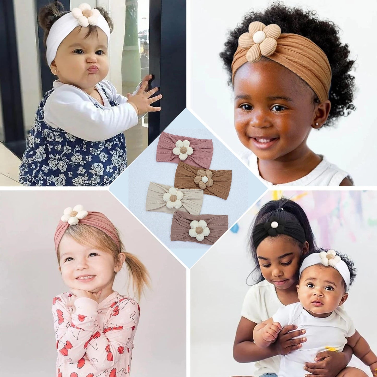 Blossom band - soft baby headband